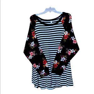 Plus size knit top